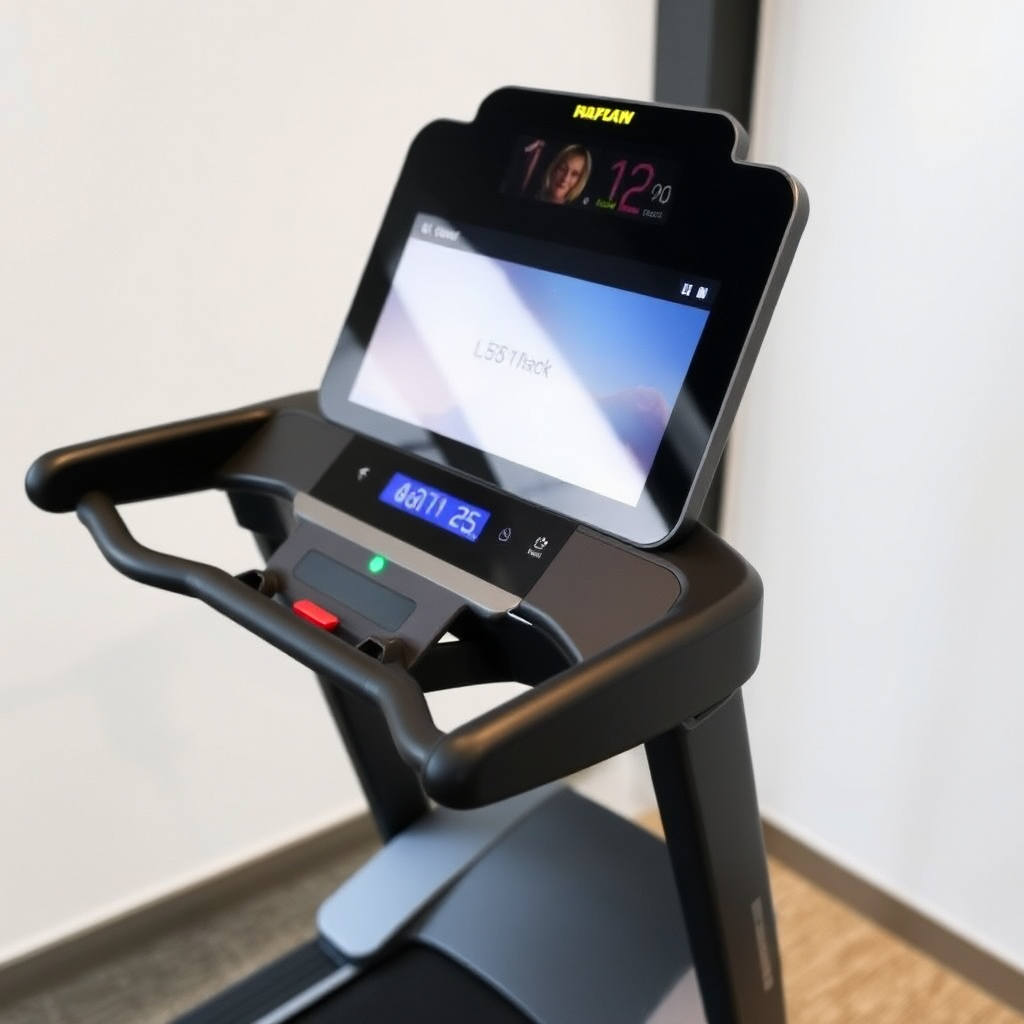 Luxury Commercial LED Touch Screen Treadmill - 5