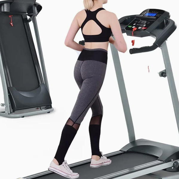 Gym Fitenss Equipment Home Aerobic Exercise Adjustable Speed Healthy Walking Running Treadmill Machine with Incline - 6